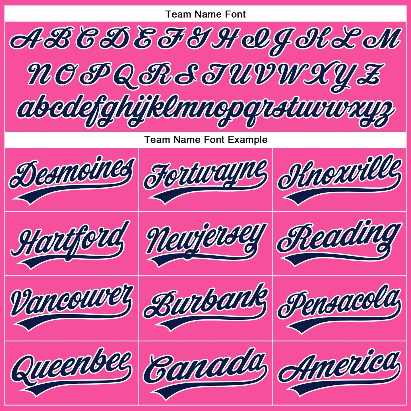 Custom Pink White Pinstripe Navy Authentic Baseball Jersey baseball jersey product view 4
