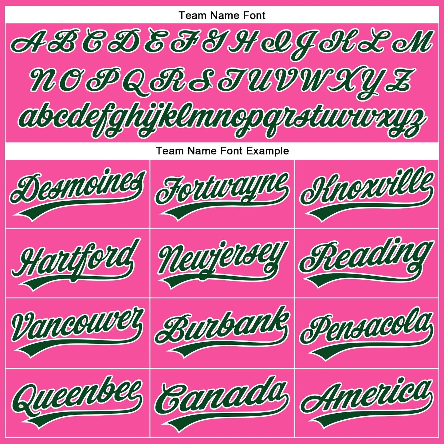 Custom Pink White Pinstripe Green Authentic Baseball Jersey baseball jersey product view 4