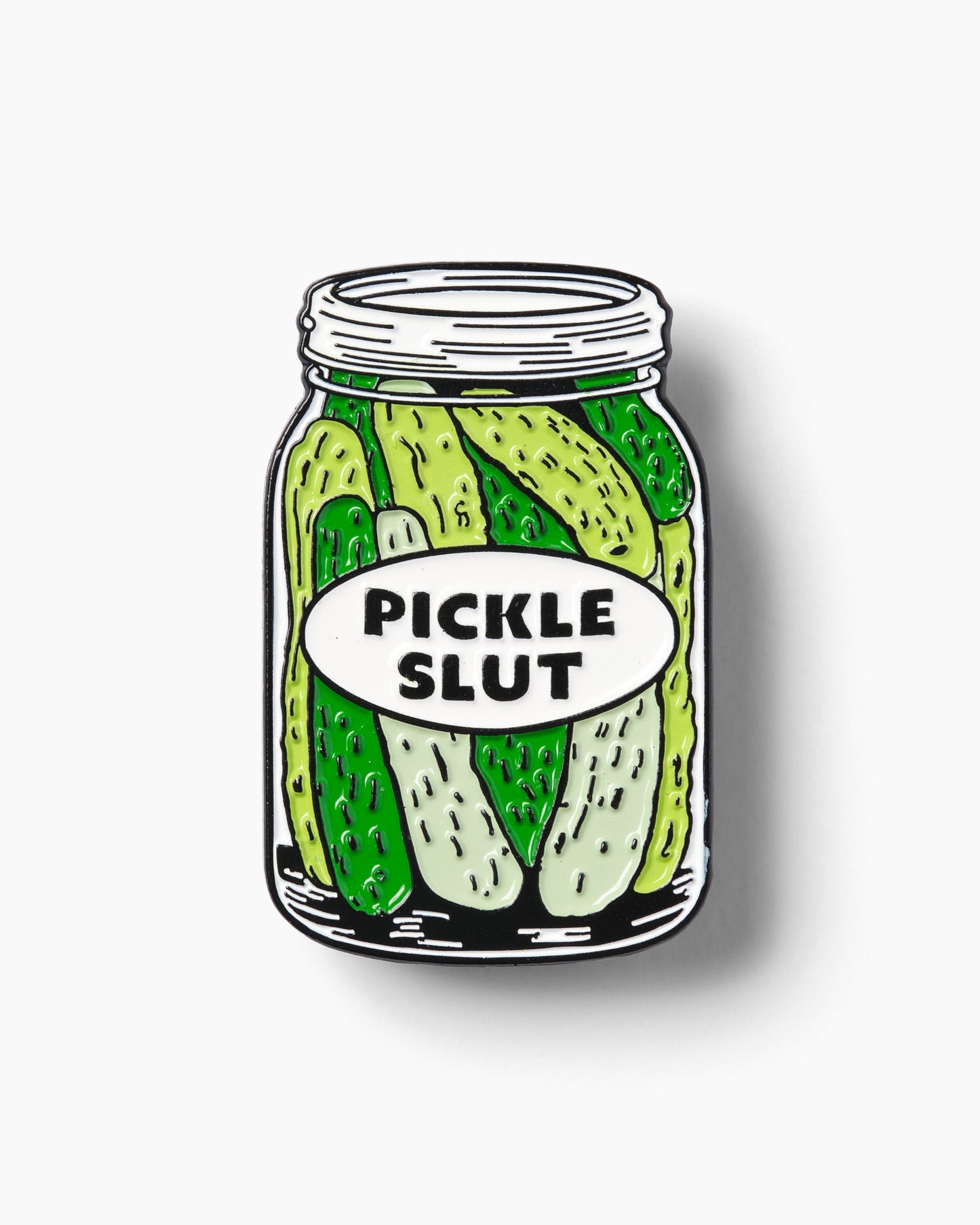 Pickle Slut Enamel Pin Unisex T-shirt, Sweatshirt, Hoodie, Long Sleeve Tee - T-Shirt, Sweatshirt, Hoodie