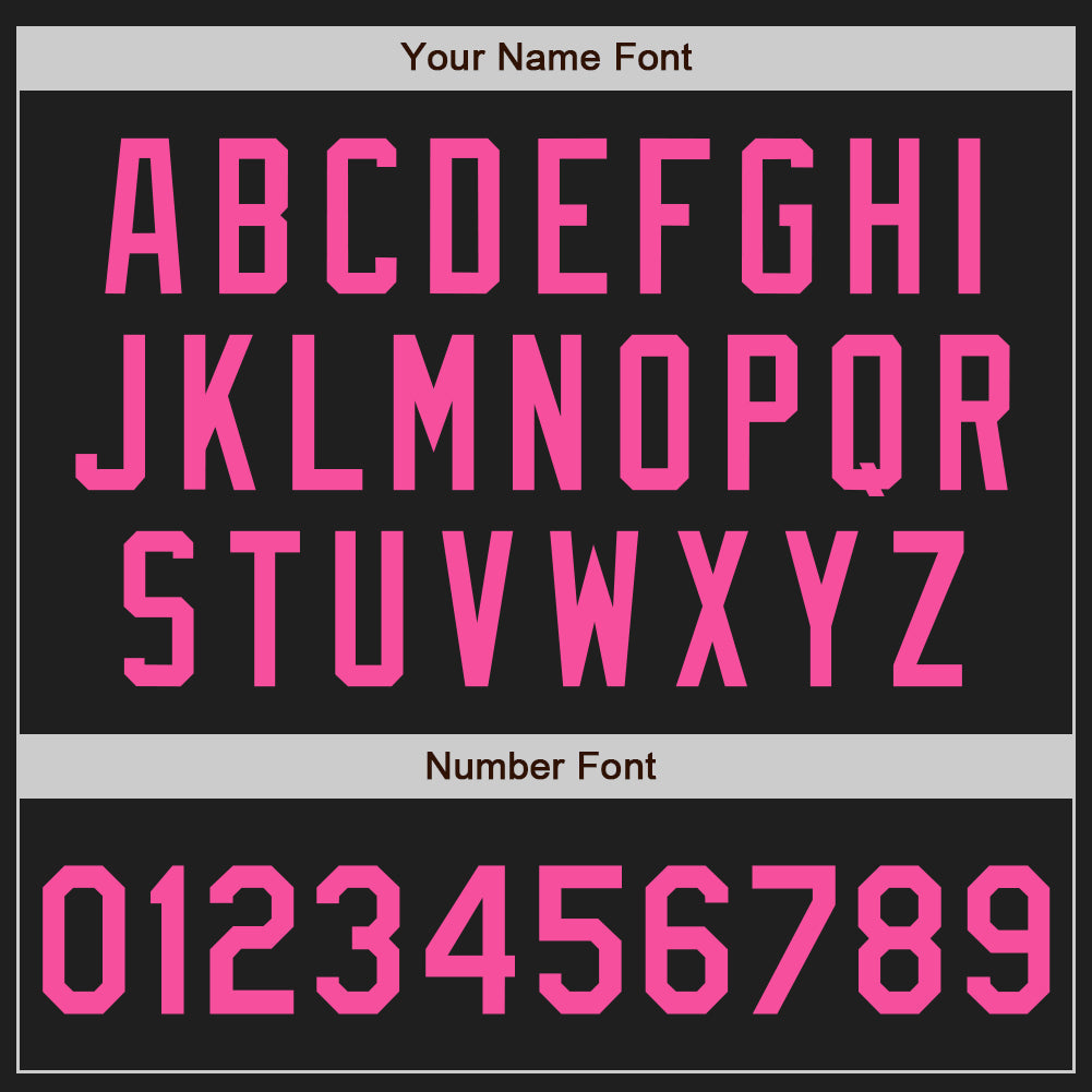 Custom Black Pink-Teal Gradient Classic Vertical Stripe Authentic Baseball Jersey baseball jersey product view 5