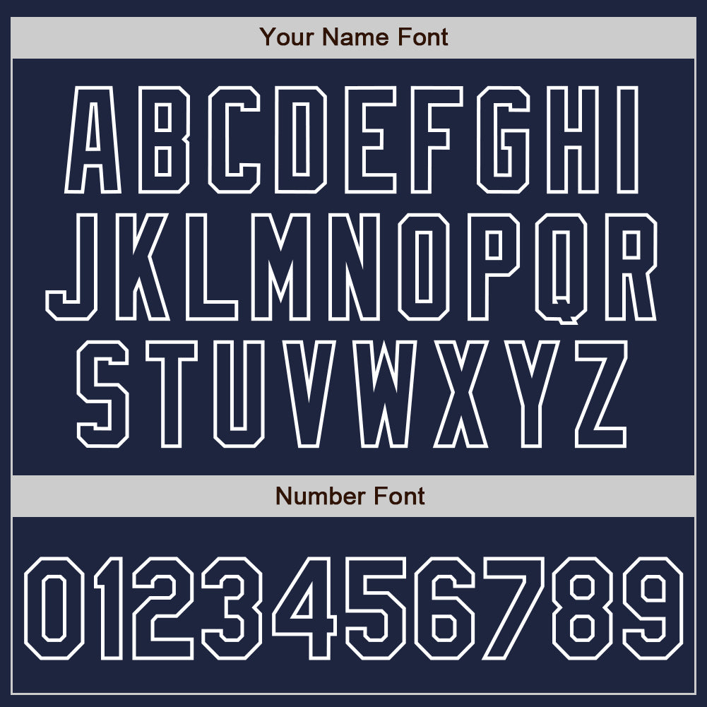 Custom Navy-White Gradient Classic Vertical Stripe Authentic Baseball Jersey baseball jersey product view 5