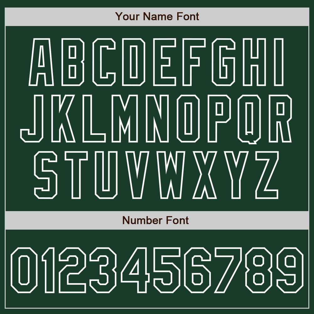 Custom Green-White Gradient Classic Vertical Stripe Authentic Baseball Jersey baseball jersey product view 5