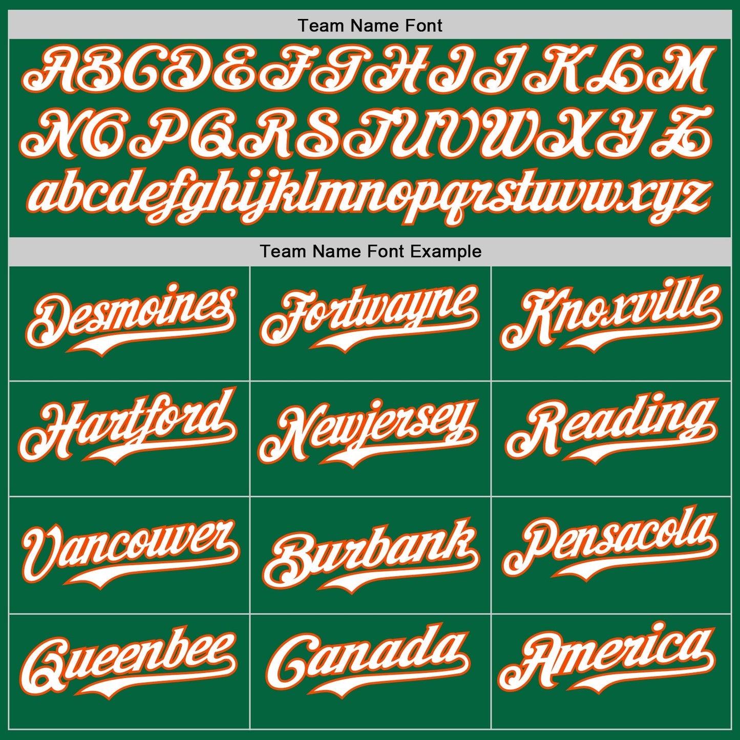 Custom Kelly Green White-Orange Gradient Classic Vertical Stripe Authentic Baseball Jersey baseball jersey product view 4