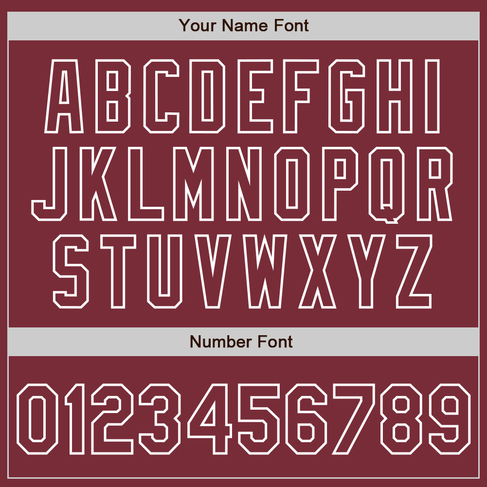 Custom Burgundy-White Gradient Classic Vertical Stripe Authentic Baseball Jersey baseball jersey product view 5