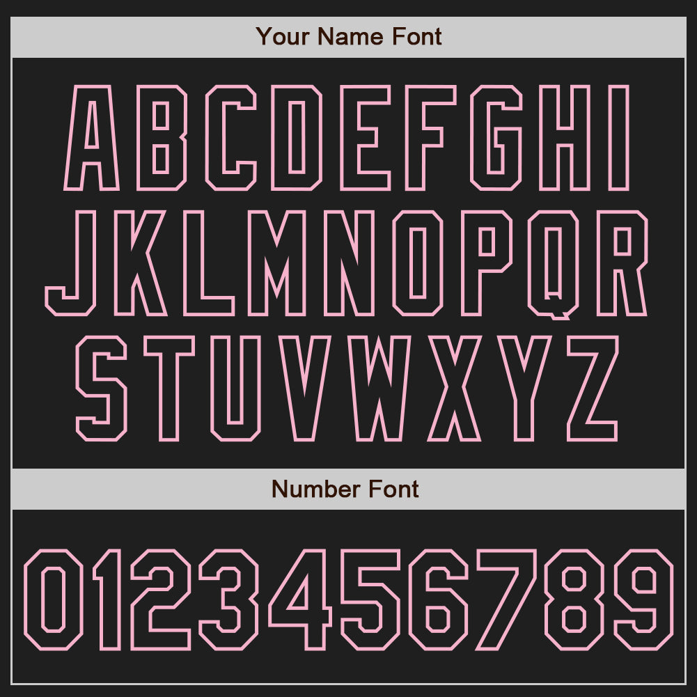 Custom Black-Light Pink Classic Vertical Stripe Fluid Liquid Texture Authentic Baseball Jersey baseball jersey product view 5