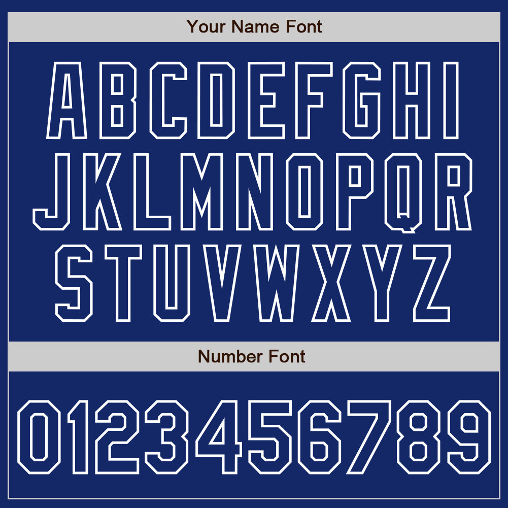 Custom Royal-White Classic Vertical Stripe Fluid Liquid Texture Authentic Baseball Jersey baseball jersey product view 5