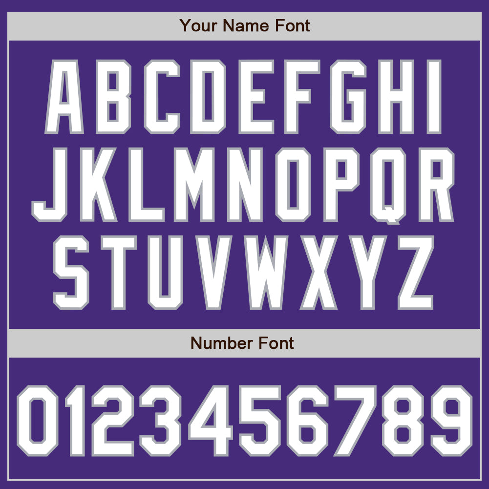 Custom Purple White-Gray Classic Vertical Stripe Fluid Liquid Texture Authentic Baseball Jersey baseball jersey product view 5