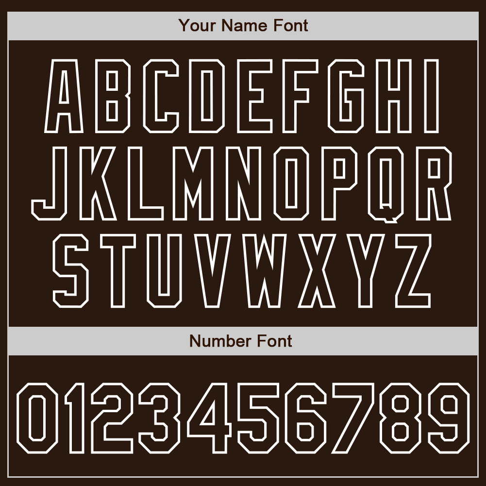 Custom Brown-White Classic Vertical Stripe Fluid Liquid Texture Authentic Baseball Jersey baseball jersey product view 5