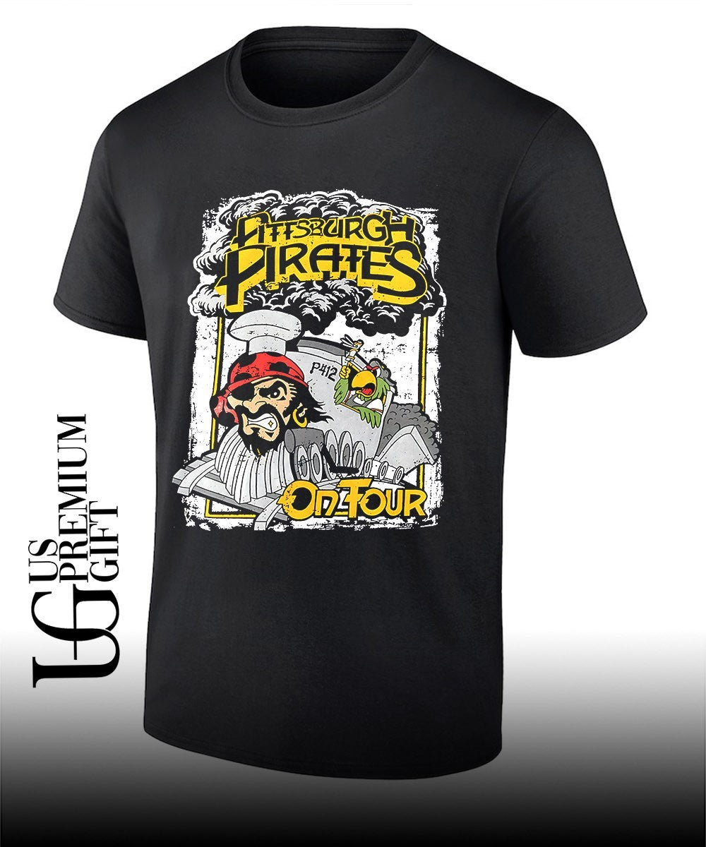 Pittsburgh Pirates Band On Tour 2026 shirt Unisex T-shirt, Sweatshirt, Hoodie, Long Sleeve Tee - T-Shirt, Sweatshirt, Hoodie