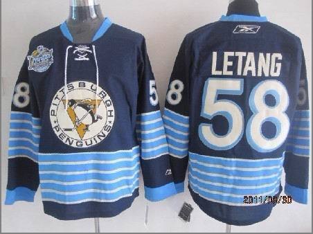 Pittsburgh Penguins Penguins Style 4 Hockey Jersey hockey jersey product view 1