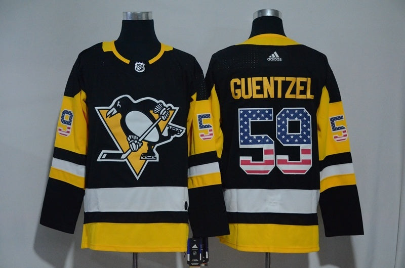 Pittsburgh Penguins #59 Jake Guentzel Hockey Jersey hockey jersey product view 1