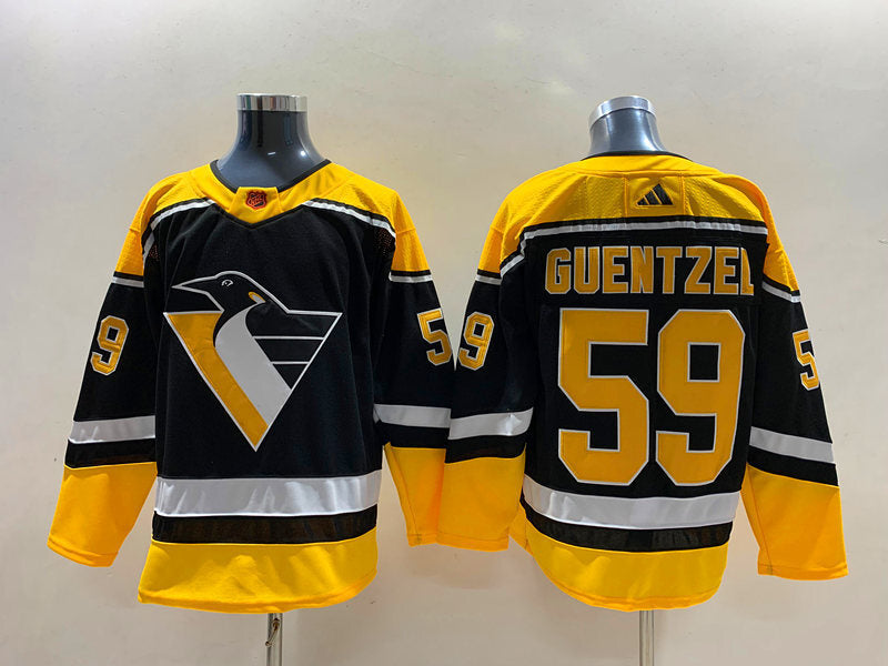 Pittsburgh Penguins #59 Jake Guentzel Style 3 Hockey Jersey hockey jersey product view 1