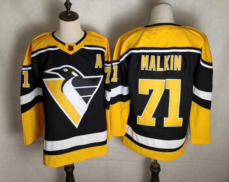 Pittsburgh Penguins #71 Evgeni Malkin Style 3 Hockey Jersey hockey jersey product view 1