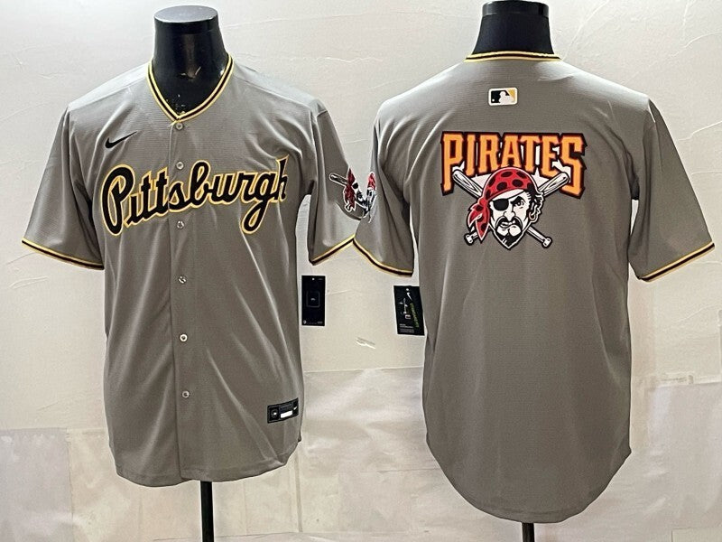 Pittsburgh Pirates Pirates Adult Style 1 Baseball Jersey baseball jersey product view 1