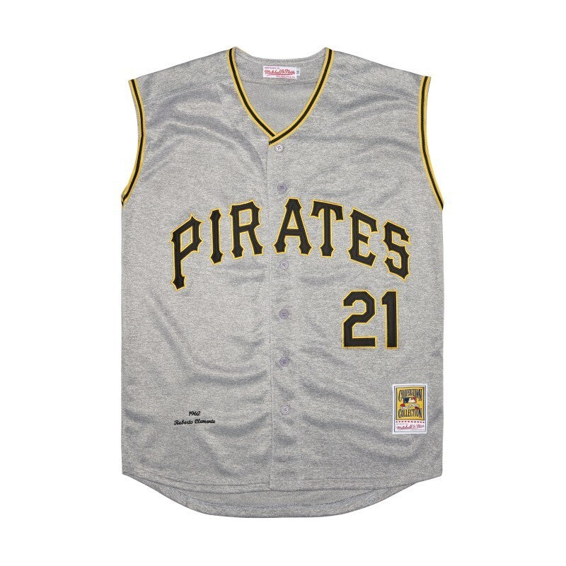 Pittsburgh Pirates #21 Roberto Clemente Style 5 Baseball Jersey baseball jersey product view 1