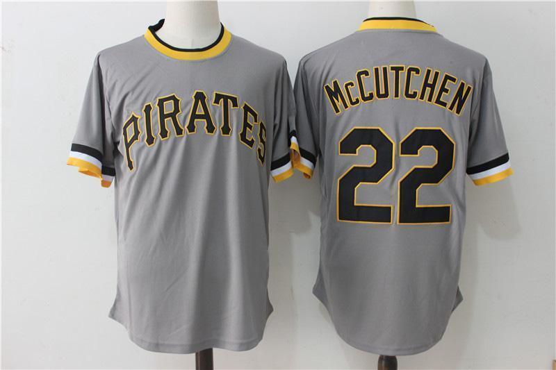 Pittsburgh Pirates #22 Andrew McCutchen Style 1 Baseball Jersey baseball jersey product view 1