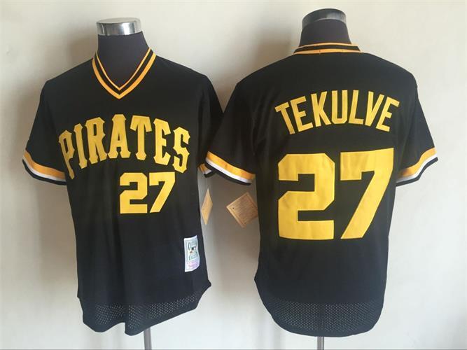 Pittsburgh Pirates #27 Style 2 Baseball Jersey baseball jersey product view 1