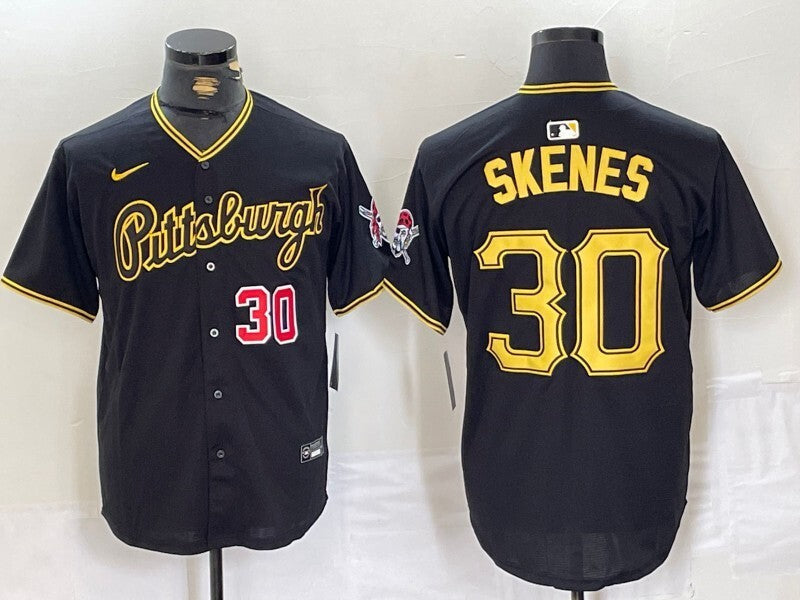 Pittsburgh Pirates #30 Paul Skenes Fan Edition Style 10 Baseball Jersey baseball jersey product view 1