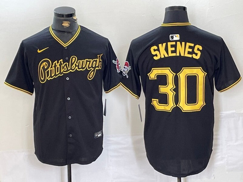 Pittsburgh Pirates #30 Paul Skenes Fan Edition Style 7 Baseball Jersey baseball jersey product view 1