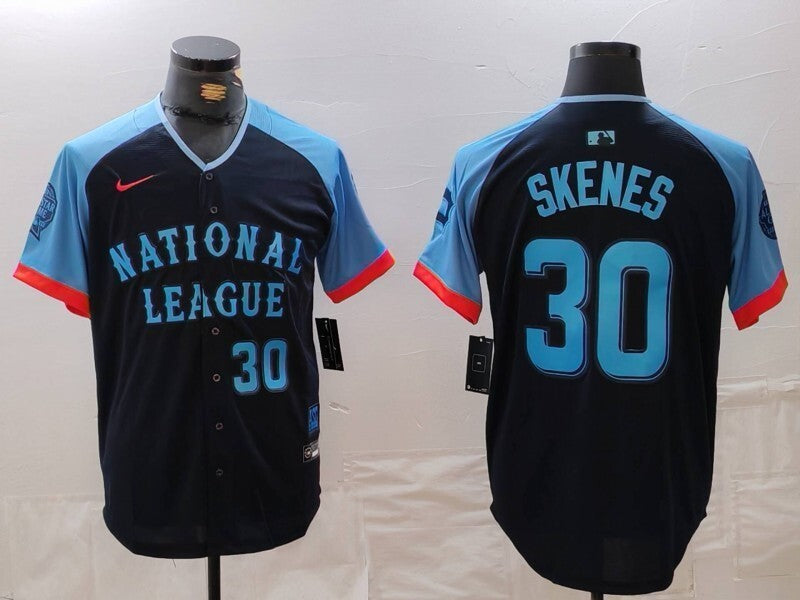 Pittsburgh Pirates #30 Paul Skenes Pirates 24 All-Star Style 2 Baseball Jersey baseball jersey product view 1