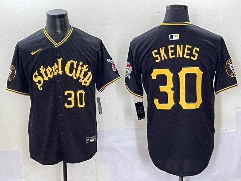 Pittsburgh Pirates #30 Paul Skenes Pirates Special Edition Style 1 Baseball Jersey baseball jersey product view 1
