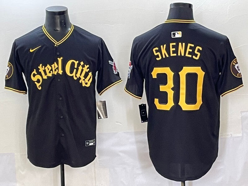 Pittsburgh Pirates #30 Paul Skenes Pirates Special Edition Style 2 Baseball Jersey baseball jersey product view 1
