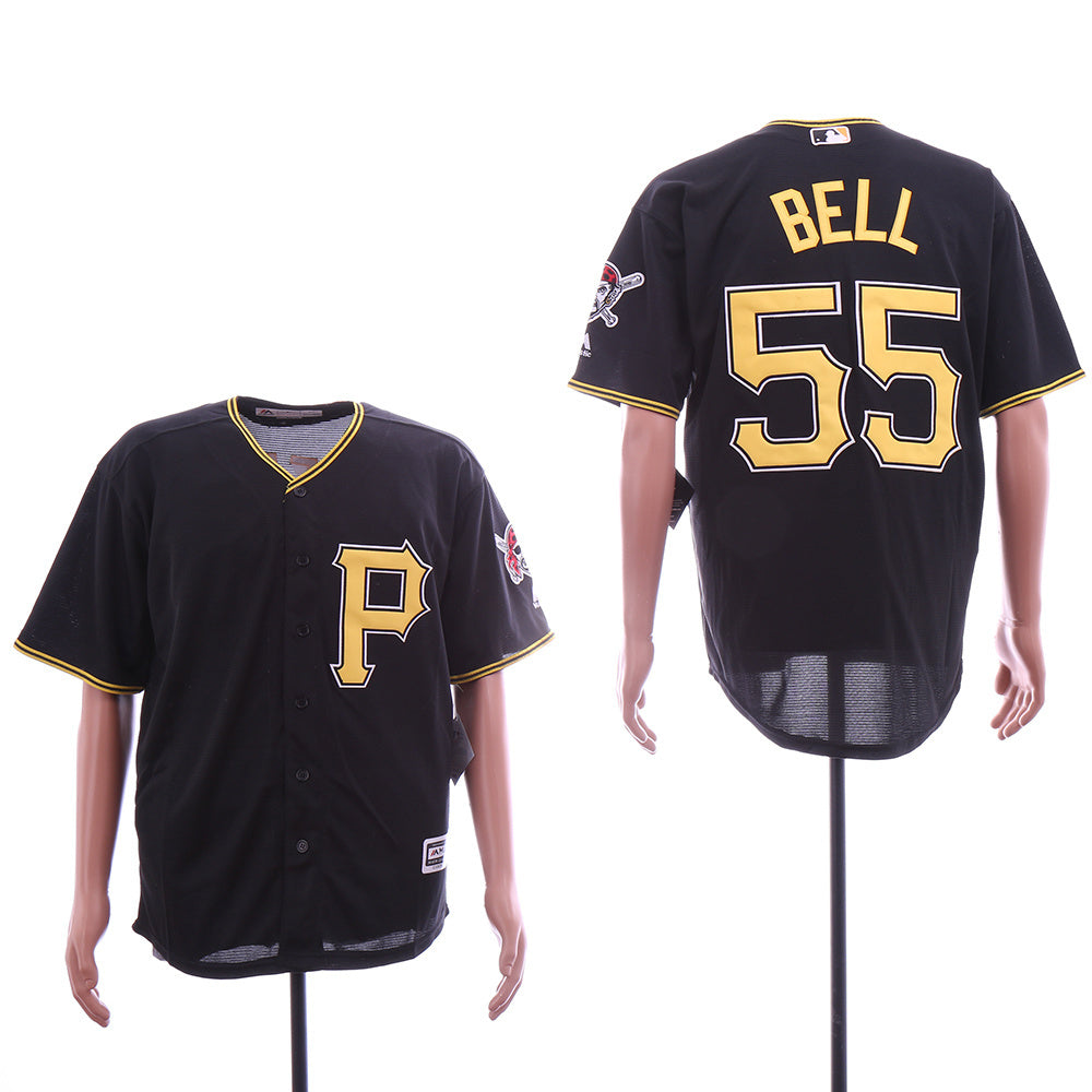 Pittsburgh Pirates #55 Style 1 Baseball Jersey baseball jersey product view 1