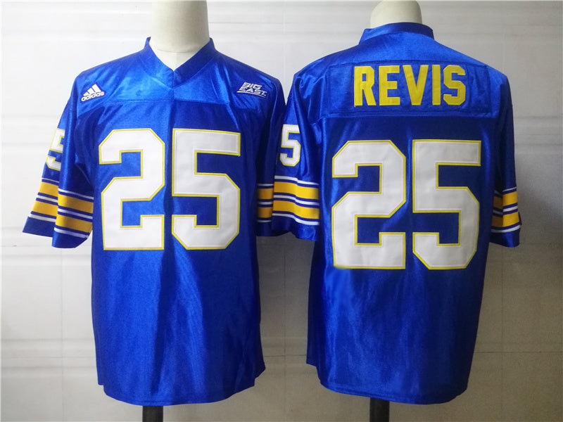 Pittsburgh #25 Revis College Football Jersey football jersey product view 1