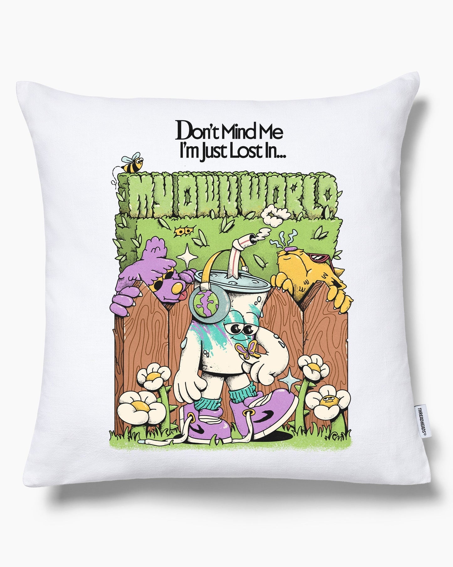 In My Own World Cushion Unisex T-shirt, Sweatshirt, Hoodie, Long Sleeve Tee - T-Shirt, Sweatshirt, Hoodie