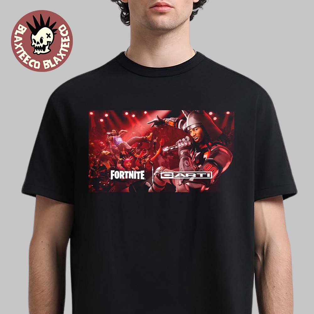 Playboi Carti X Fortnite Whole Lotta Carti Official Key Art T-Shirt Unisex T-shirt, Sweatshirt, Hoodie, Long Sleeve Tee - T-Shirt, Sweatshirt, Hoodie