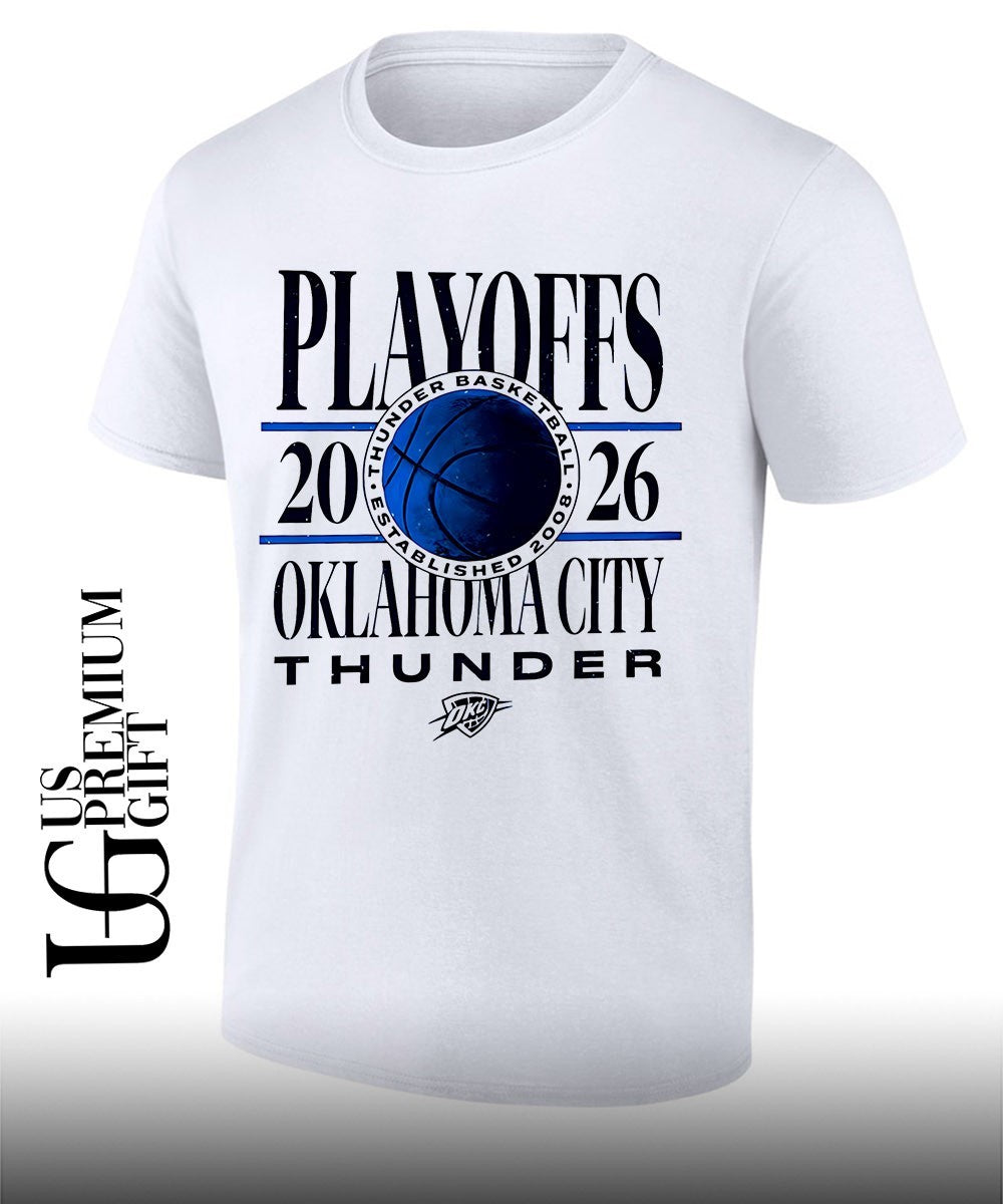 Playoffs 2026 Oklahoma City Thunder NBA Playoffs Game 5 shirt Unisex T-shirt, Sweatshirt, Hoodie, Long Sleeve Tee - T-Shirt, Sweatshirt, Hoodie