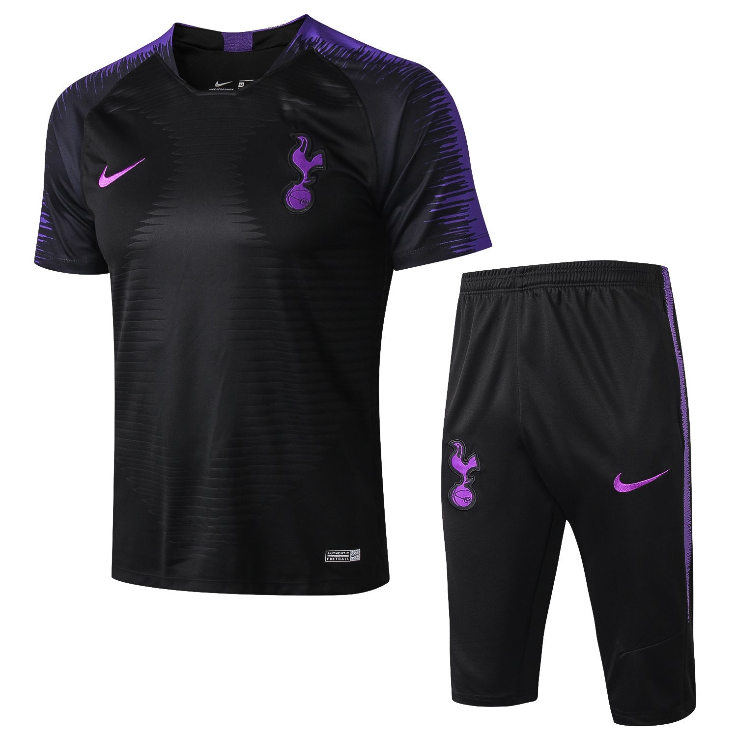Polo Spurs BLACK PURPLE SUIT 1 Soccer Jersey basketball jersey product view 1