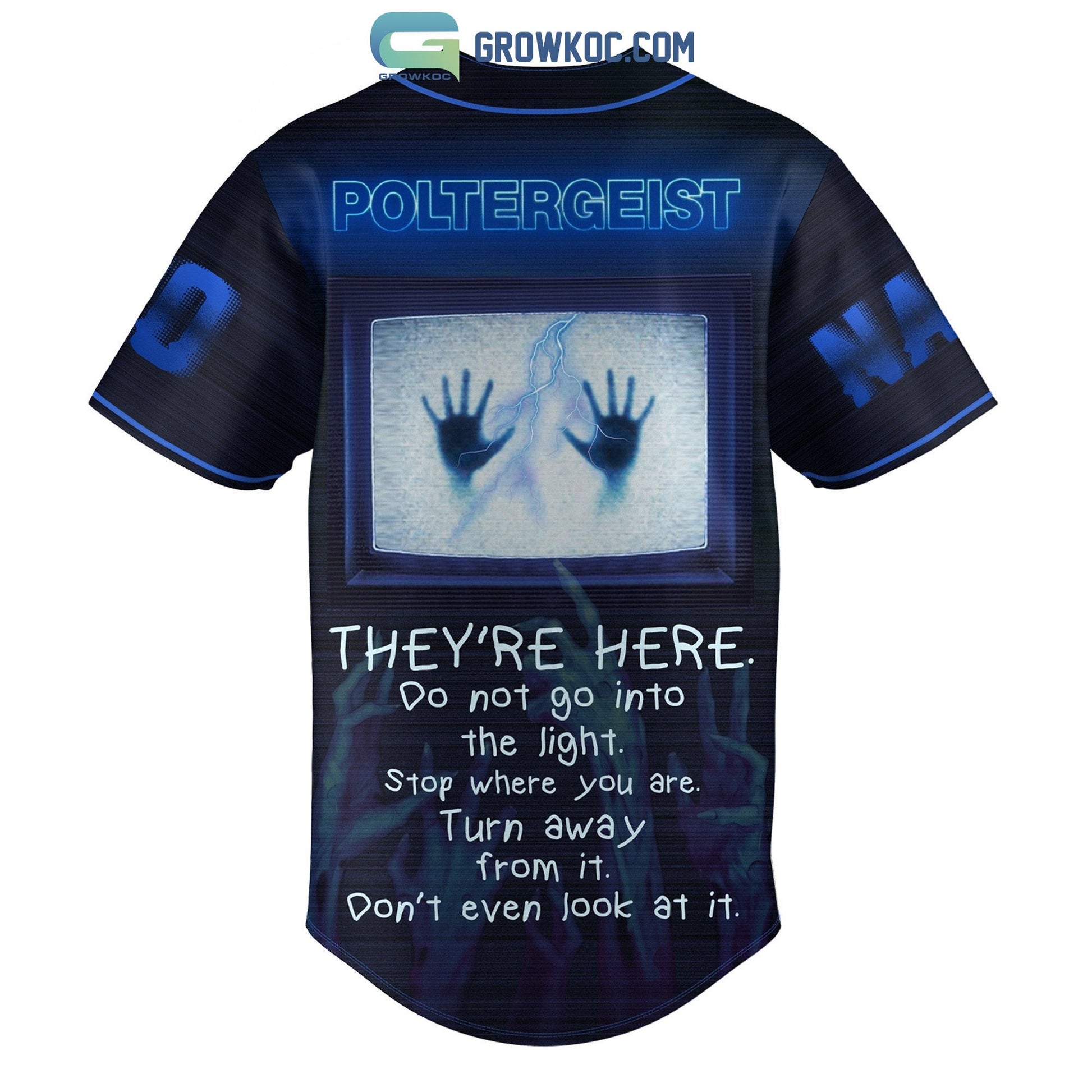 Poltergeist 41st Anniversary 1982 2023 Personalized Baseball Jersey baseball jersey product view 3