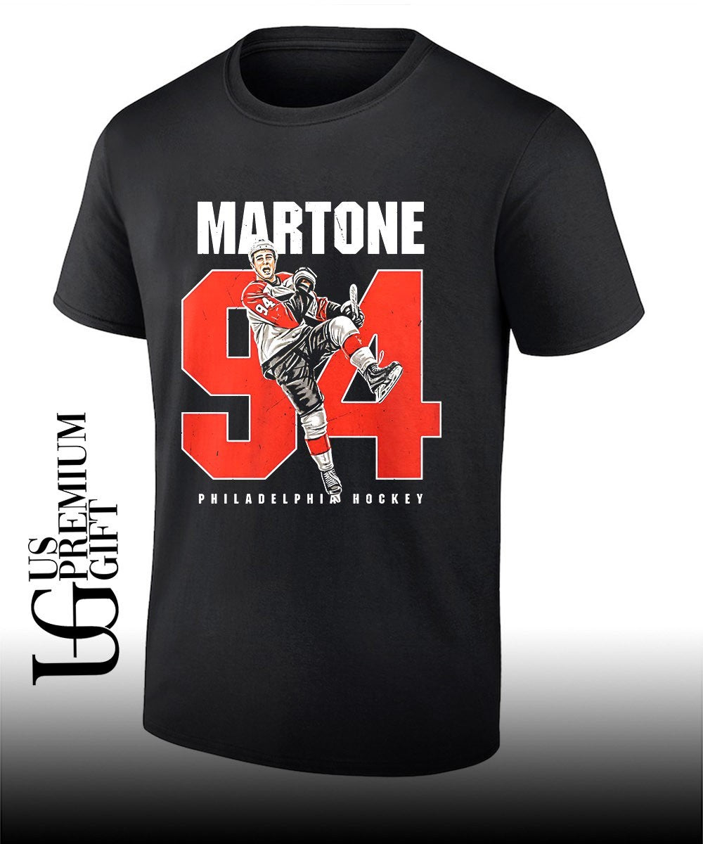 Porter Martone 94 player Philadelphia Flyers NHL number shirt Unisex T-shirt, Sweatshirt, Hoodie, Long Sleeve Tee - T-Shirt, Sweatshirt, Hoodie