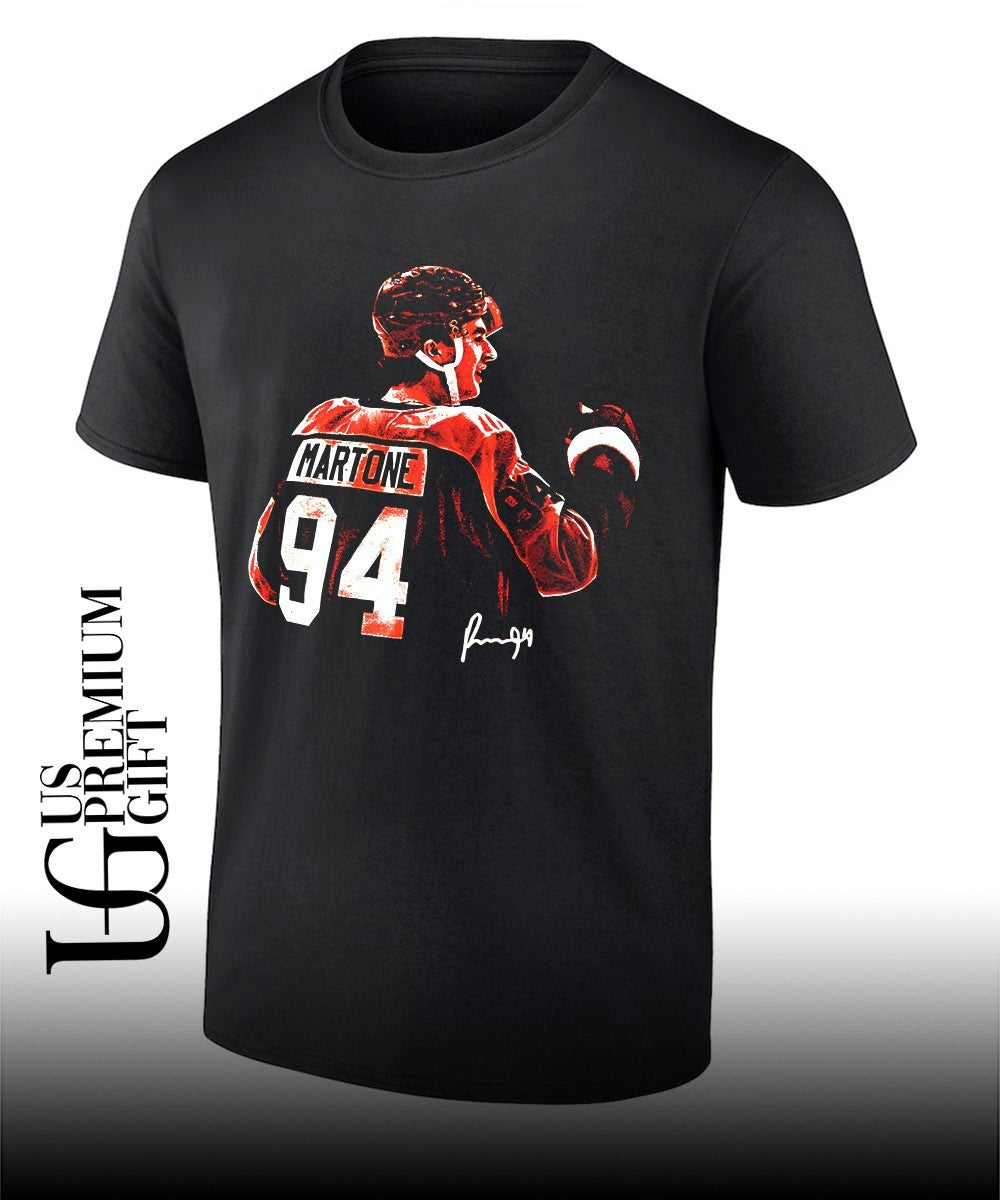 Porter Martone Philadelphia Flyers hockey bitmap signature shirt Unisex T-shirt, Sweatshirt, Hoodie, Long Sleeve Tee - T-Shirt, Sweatshirt, Hoodie