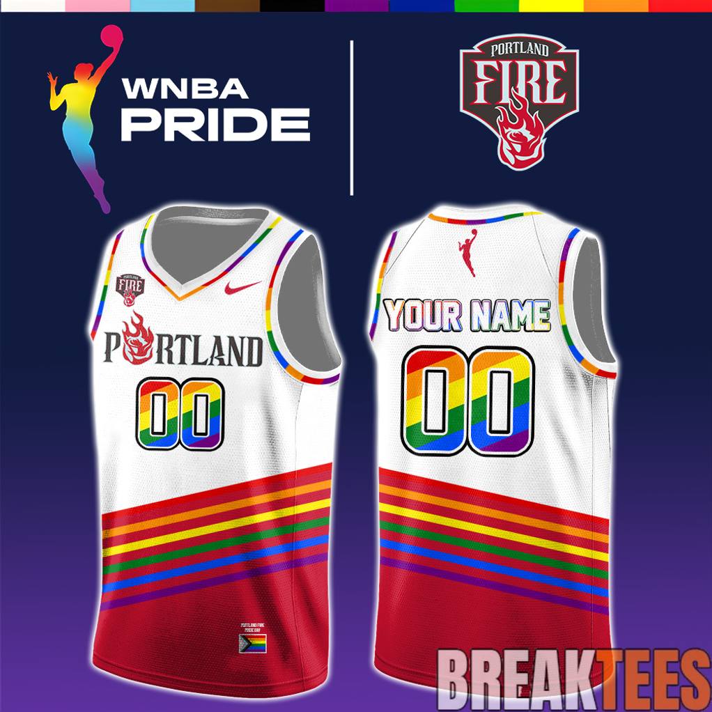 Portland 2026 WNBA x Pride Day Limited Edition Jersey Unisex T-shirt, Sweatshirt, Hoodie, Long Sleeve Tee - T-Shirt, Sweatshirt, Hoodie