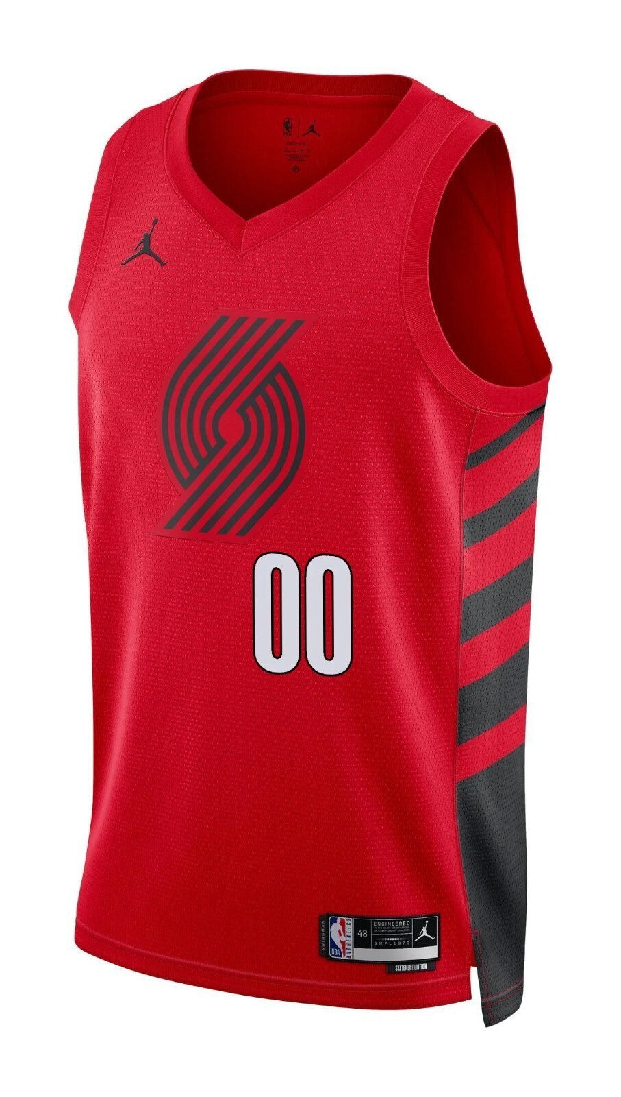 Portland Trail Blazers 2024-25 Statement Style 3 Basketball Jersey basketball jersey product view 1