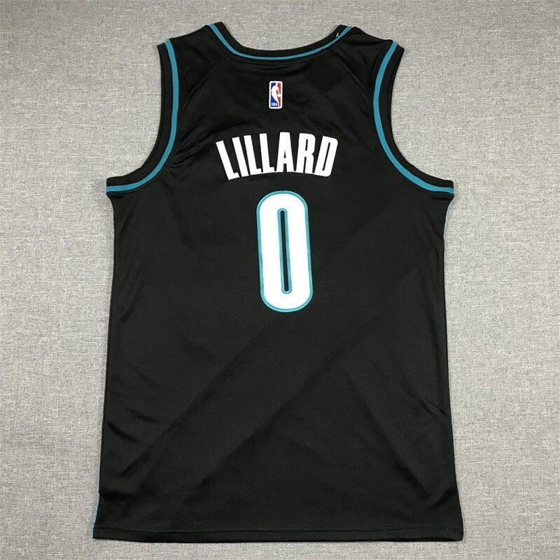 Portland Trail Blazers #0 Damian Lillard 23 Trail Blazers 0 City Edition Style 1 Basketball Jersey basketball jersey product view 1