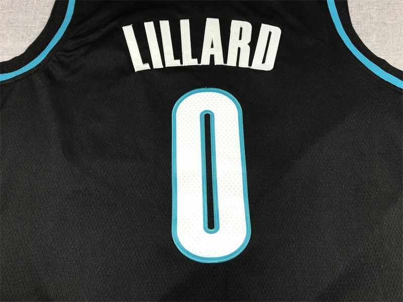 Portland Trail Blazers #0 Damian Lillard 23 Trail Blazers 0 City Edition Style 3 Basketball Jersey basketball jersey product view 1