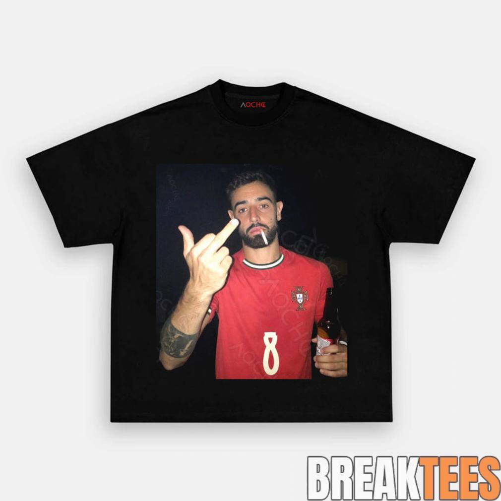 Portugal Bruno Fernandes Style Shirt Unisex T-shirt, Sweatshirt, Hoodie, Long Sleeve Tee - T-Shirt, Sweatshirt, Hoodie