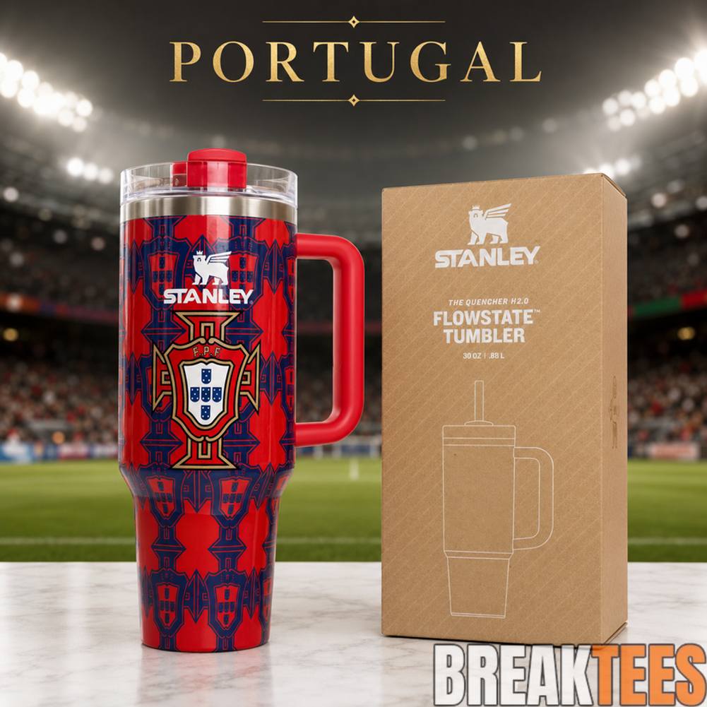 Portugal National Team WC26 Stanley Tumbler Unisex T-shirt, Sweatshirt, Hoodie, Long Sleeve Tee - T-Shirt, Sweatshirt, Hoodie