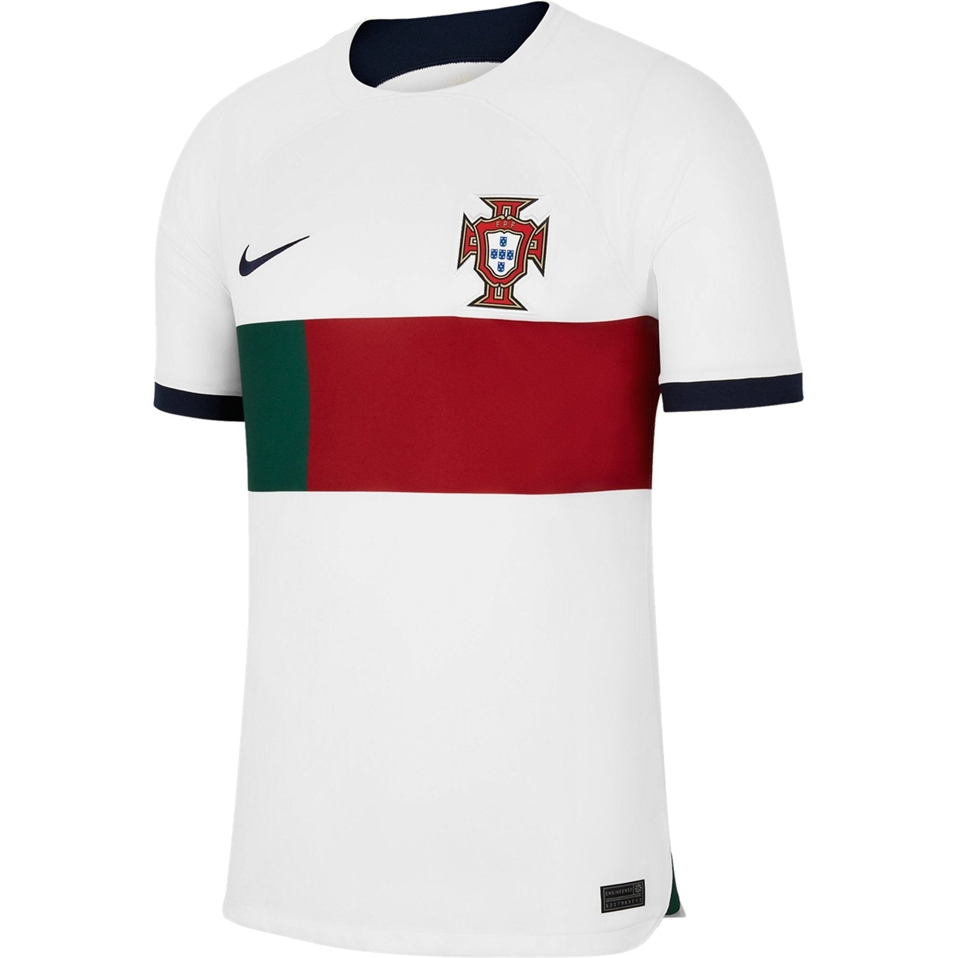 Portugal Away Style 2 Soccer Jersey sports jersey product view 1