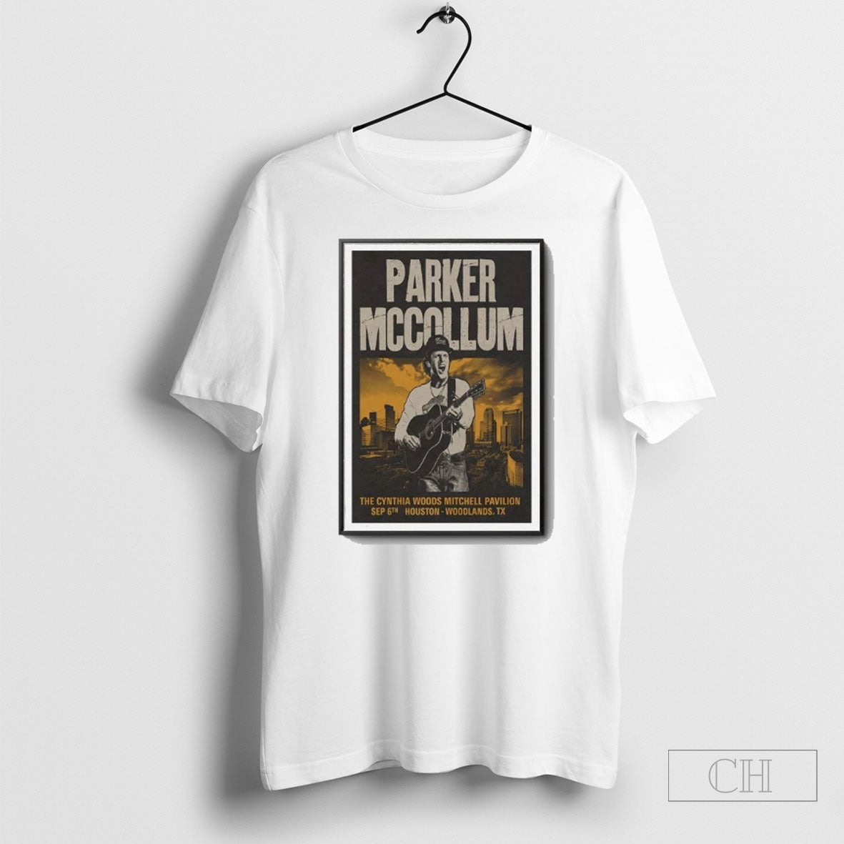 Poster Parker Mccollum Show The Woodlands Texas Sept 06 2025 Shirt Tee Unisex T-shirt, Sweatshirt, Hoodie, Long Sleeve Tee - T-Shirt, Sweatshirt, Hoodie