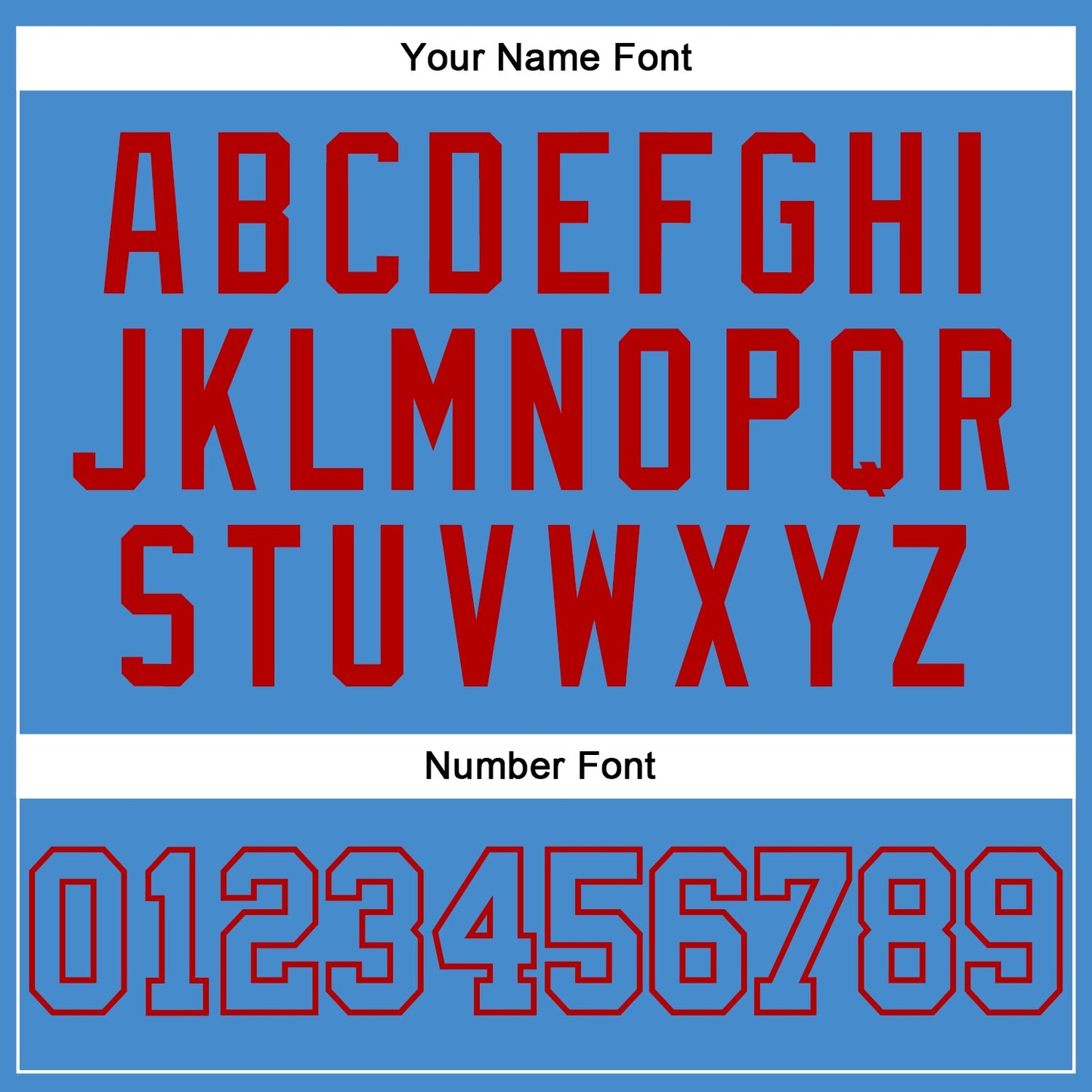 Custom Powder Blue Powder Blue-Red Authentic Baseball Jersey baseball jersey product view 5