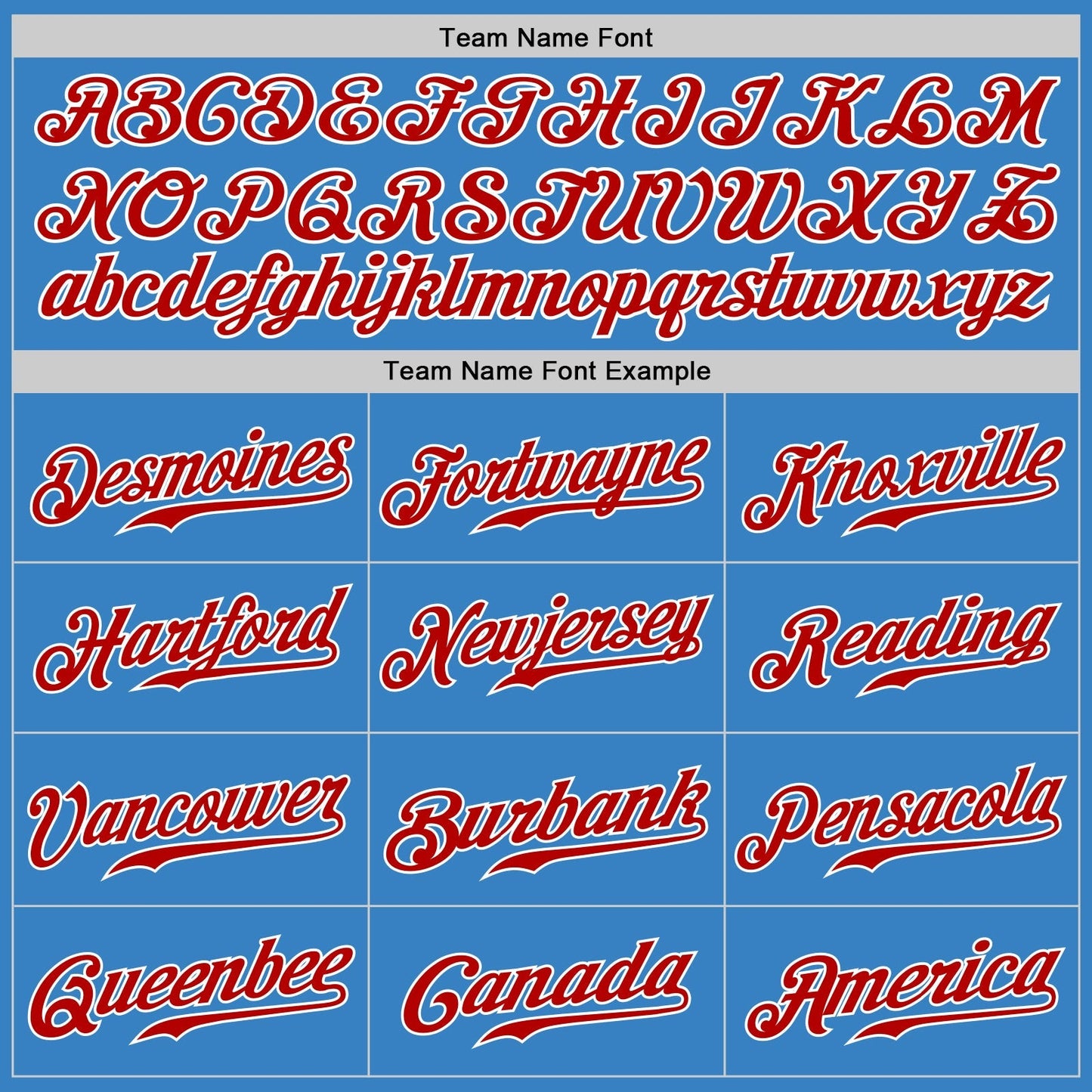 Custom Powder Blue Red-White Authentic Baseball Jersey baseball jersey product view 5