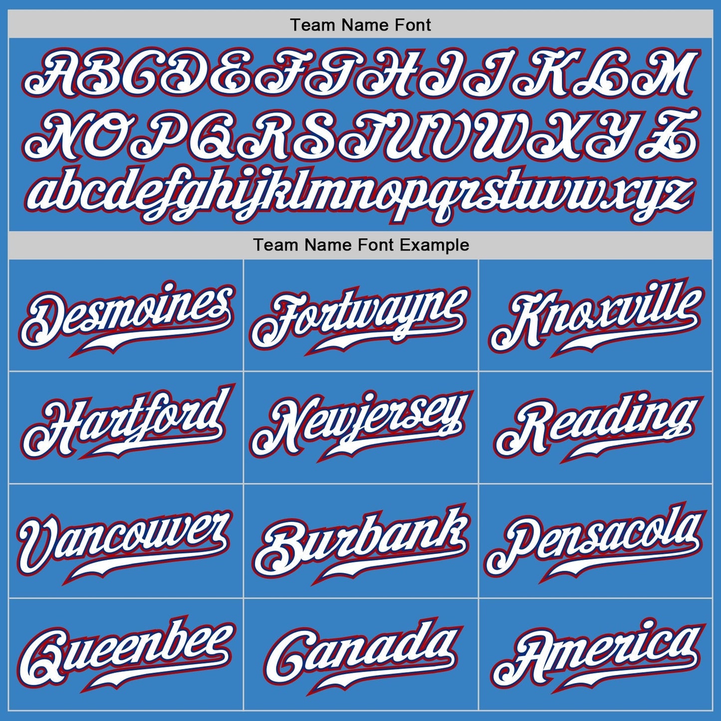 Custom Powder Blue White-Red Authentic Baseball Jersey baseball jersey product view 5