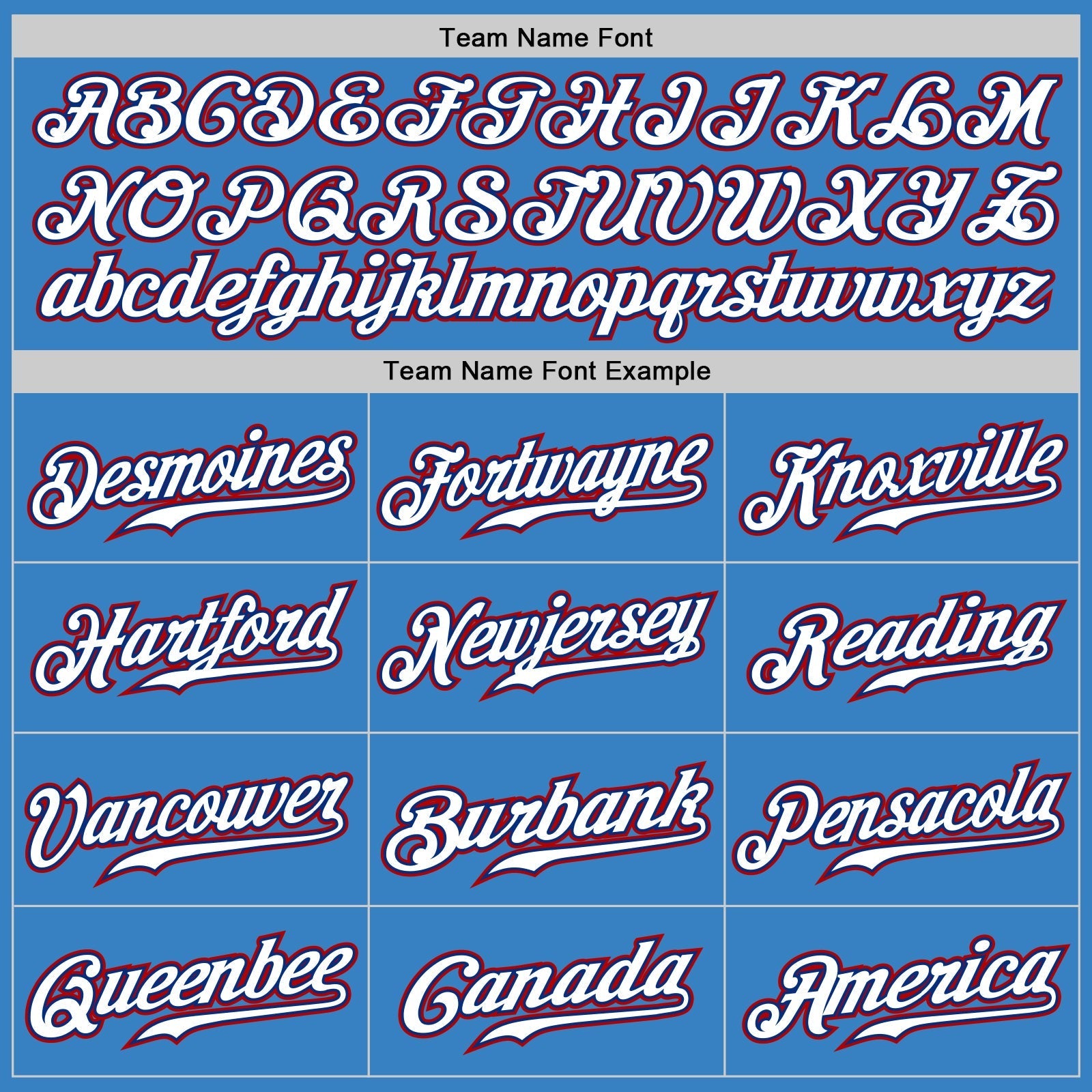 Custom Powder Blue White-Red Authentic Baseball Jersey baseball jersey product view 5