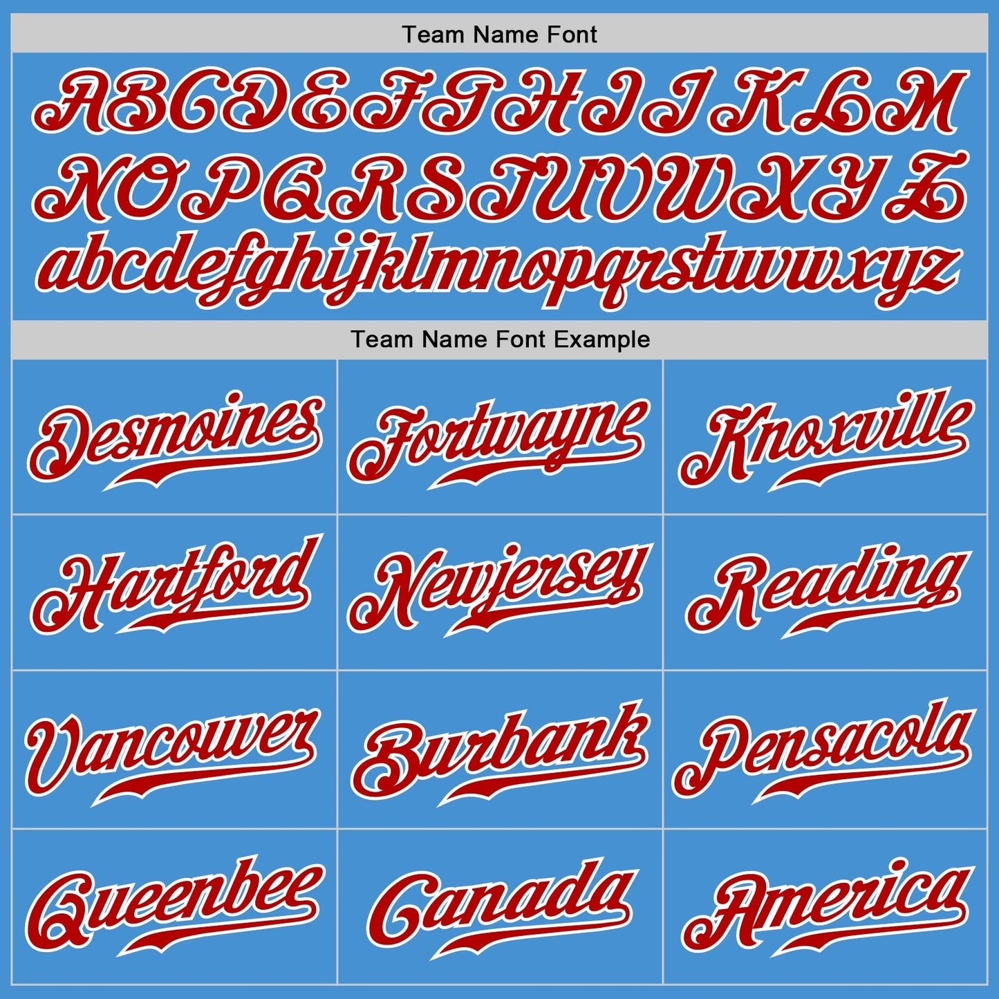 Custom Powder Blue White Pinstripe Red-White Authentic Baseball Jersey baseball jersey product view 5