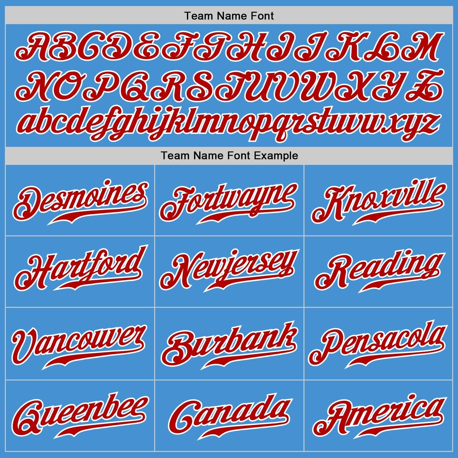Custom Powder Blue White Pinstripe Red-White Authentic Baseball Jersey baseball jersey product view 5