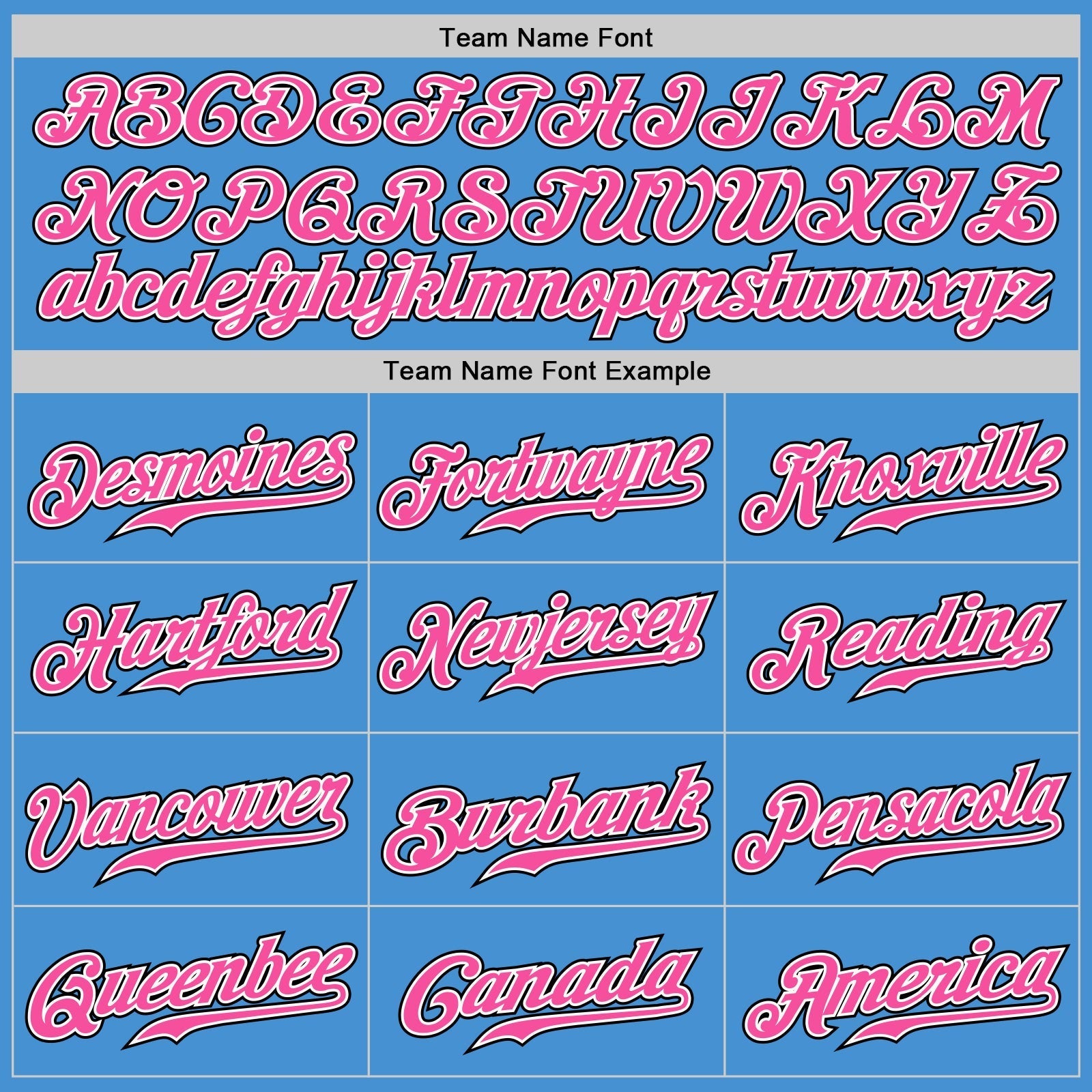 Custom Powder Blue Black Pinstripe Pink-White Authentic Baseball Jersey baseball jersey product view 5